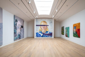 Julian Schnabel at Guild Hall in East Hampton